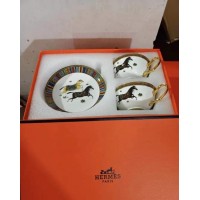 Hermes D'Orient Cup And Saucer India Online 2 Pc Set Hermes D'Orient Cup And Saucer India Online 2 Pc Set
