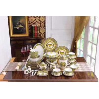 Versace Medusa Rhapsody Dinner Set Replica 52 Pc Full Set
