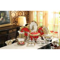 Hermes D'Orient Dinner Set India 52 Pc Set