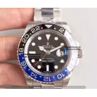 Rolex "BATMAN" GMT Master II Oyster 1:1 Super Clone Watch India Ref.126710BLNR