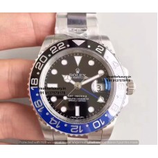 Rolex "BATMAN" GMT Master II Oyster 1:1 Super Clone Watch India Ref.126710BLNR