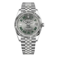 Rolex Datejust 41 Wimbledon Swiss ETA Super Clone Watch India Ref.126334