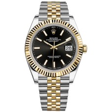 Rolex "Black Index" 126333 Swiss ETA 1:1 Super Clone Watch India | COD