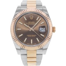 Rolex Datejust Chocolate Dial Oyster 1:1 Super Clone Watch|Swiss ETA 3235 Movement