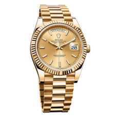 Rolex Day Date Gold 1:1 Super Clone Watch India Ref.228238 |Swiss ETA 3255 Movement
