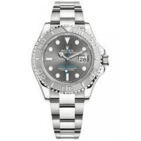 Rolex Yacht Master Rhodium 1:1 Super Clone Watch |Swiss ETA 3235 Movement 