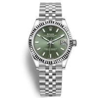 Rolex Datejust Mint Green Dial Swiss 1:1 Super Clone Watch India Ref.126334