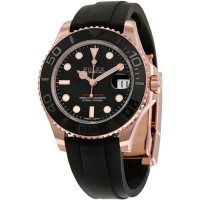 Rolex Yacht Master Oysterflex 40 Everose Gold 1:1 Super Clone Swiss ETA Watch Ref 126655